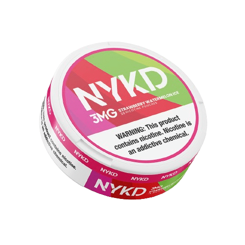 NYKD Nicotine Pouches 20ct - Strawberry Watermelon Ice