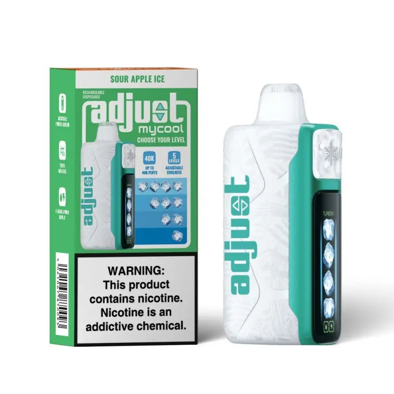 Adjust MyCool 40K Disposable - Sour Apple Ice