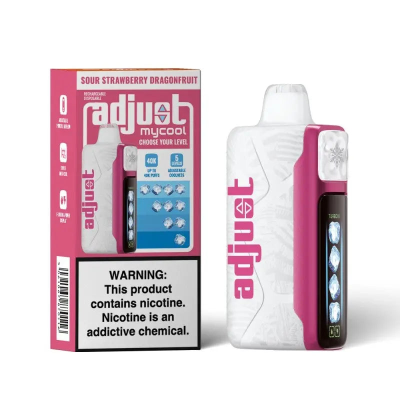 Adjust MyCool 40K Disposable - Sour Strawberry Dragonfruit