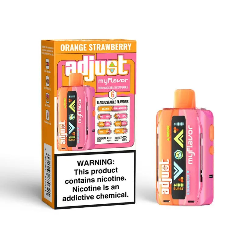 Adjust MyFlavor 40K Disposable - Orange Strawberry
