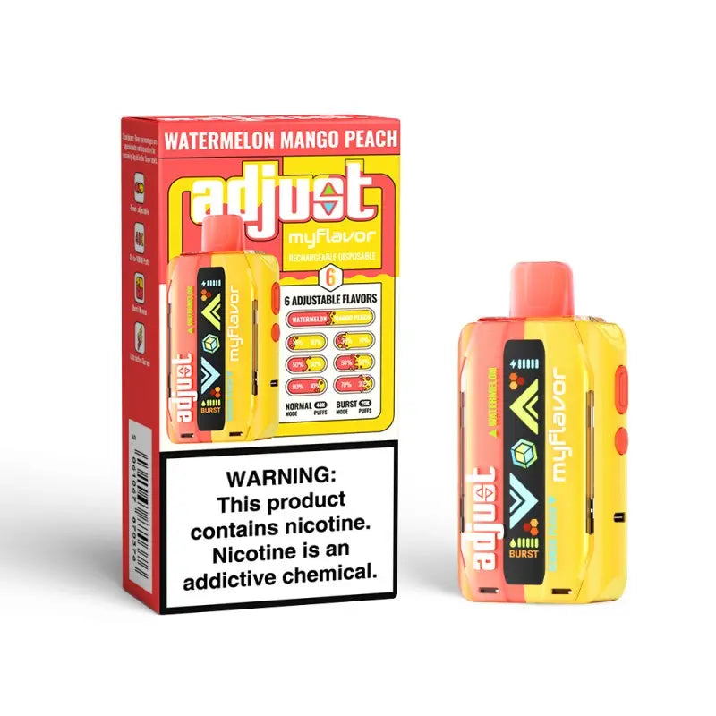 Adjust MyFlavor 40K Disposable - Watermelon Mango Peach