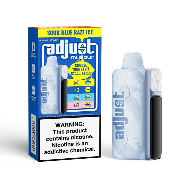 Adjust MySour 40K Disposable - Sour Blue Razz Ice