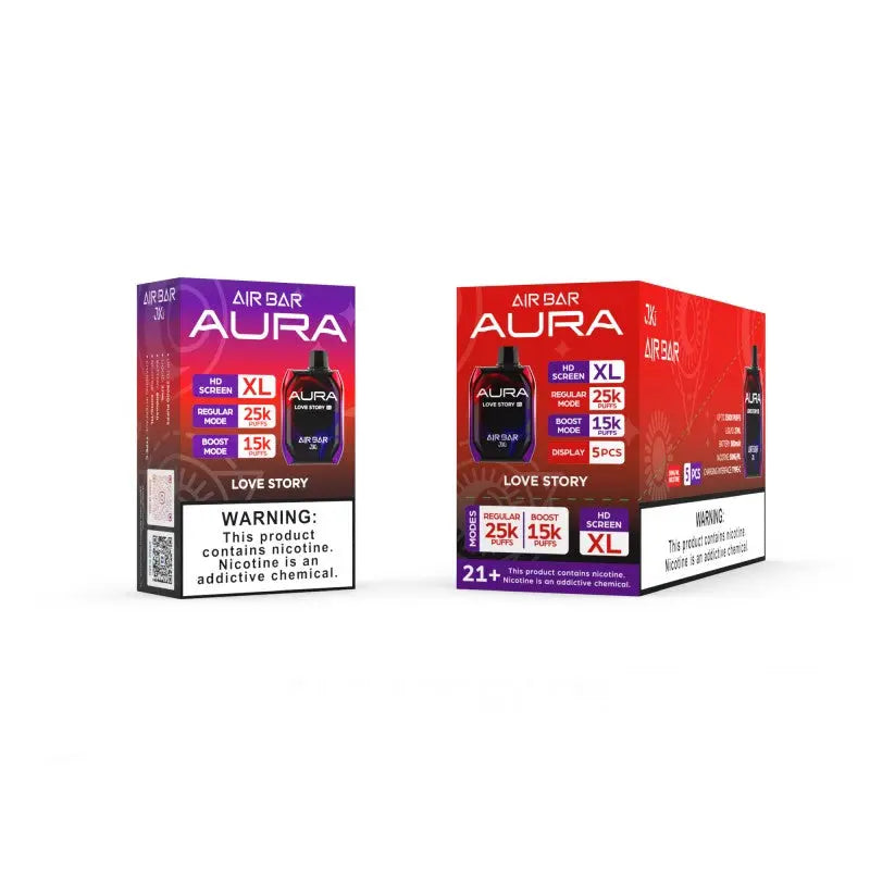 Air Bar AURA 25K Disposable - Love Story