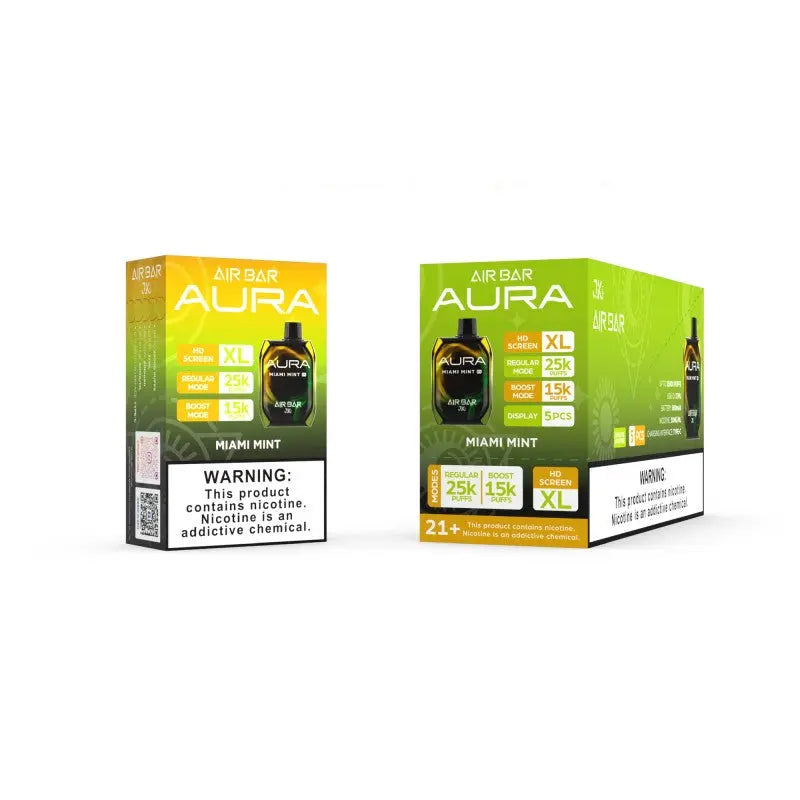 Air Bar AURA 25K Disposable - Miami Mint