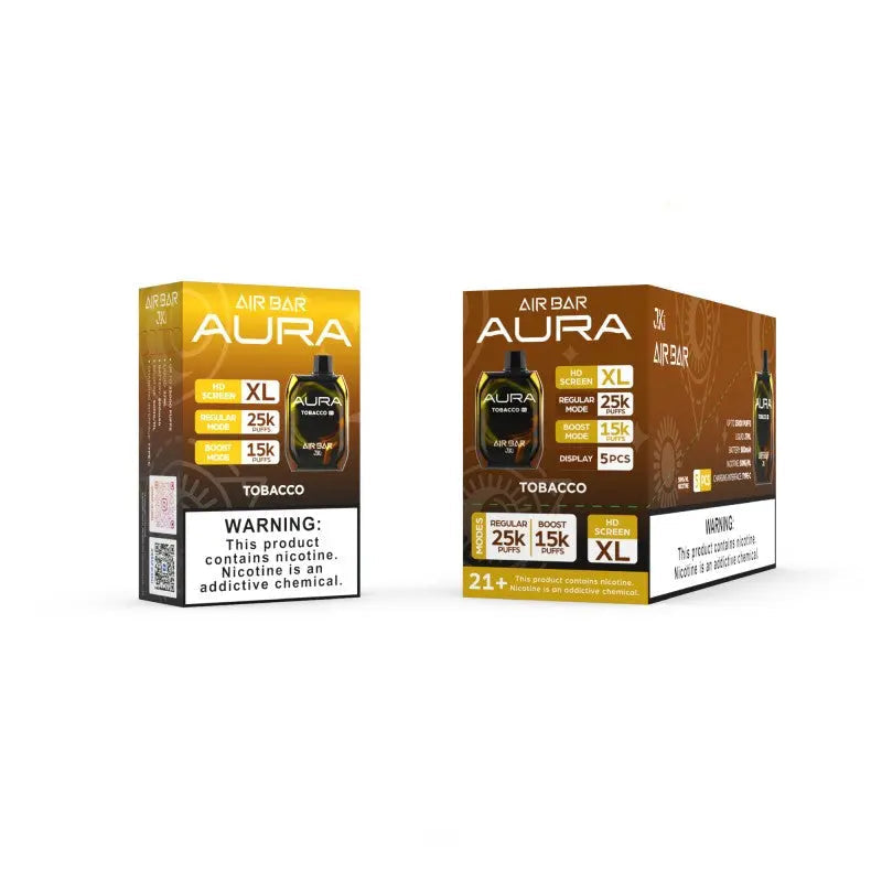 Air Bar AURA 25K Disposable - Tobacco
