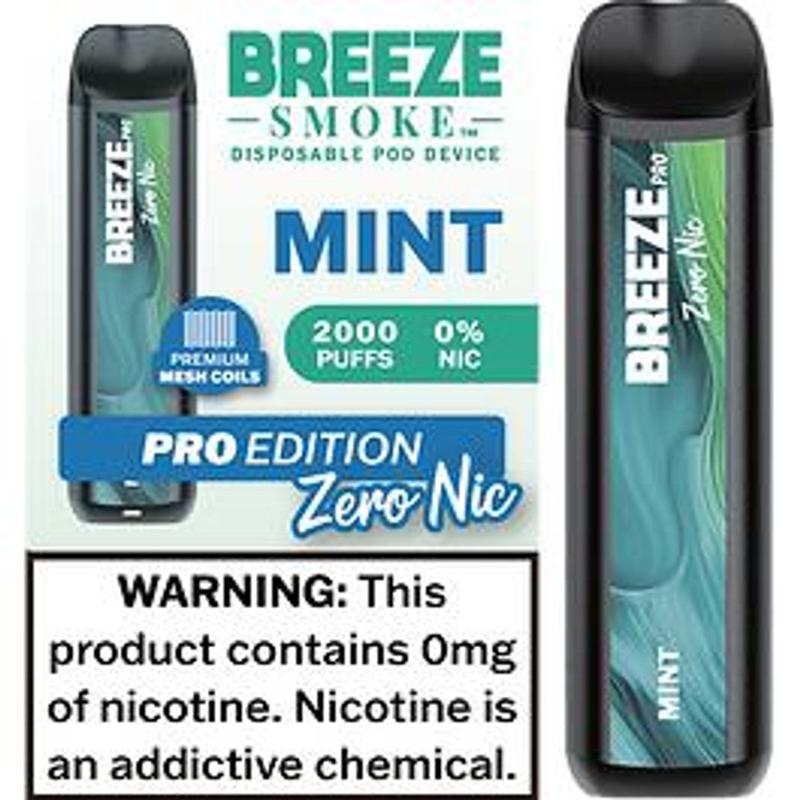 Breeze Pro 0% Disposable - Mint
