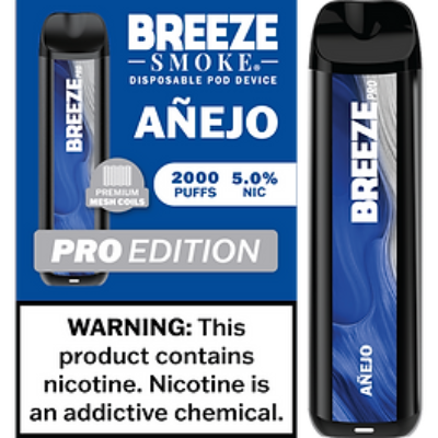 Breeze Pro 2000 Disposable - Anejo