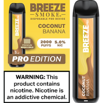 Breeze Pro 2000 Disposable - Coconut Banana