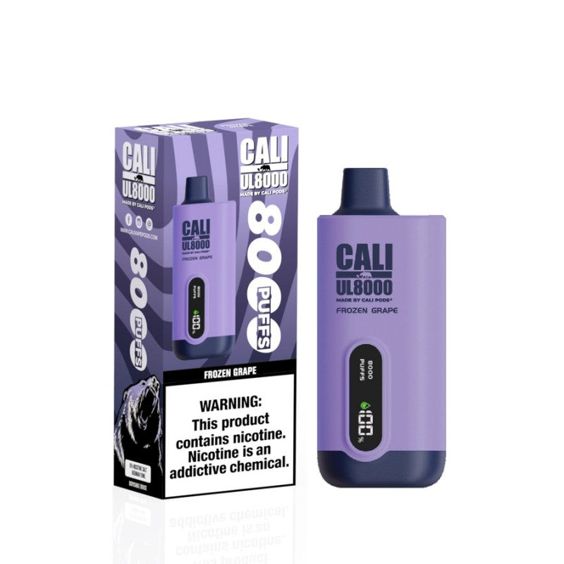 Cali UL8000 Disposable - Frozen Grape