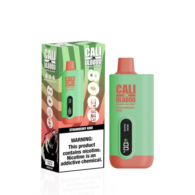 Cali UL8000 Disposable - Strawberry Kiwi