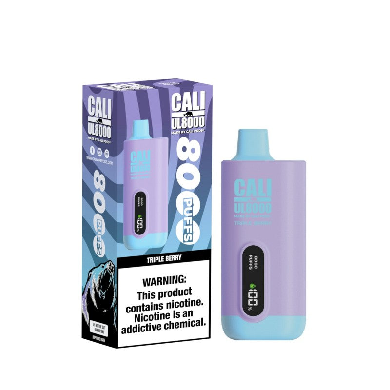 Cali UL8000 Disposable - Triple Berry