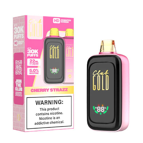 Club Gold 30K Disposable Vape - Cherry Strazz