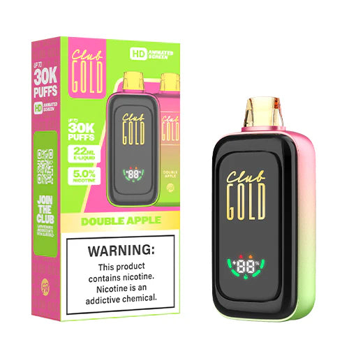Club Gold 30K Disposable Vape - Double Apple