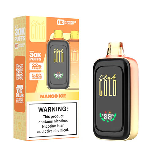 Club Gold 30K Disposable Vape - Mango Ice