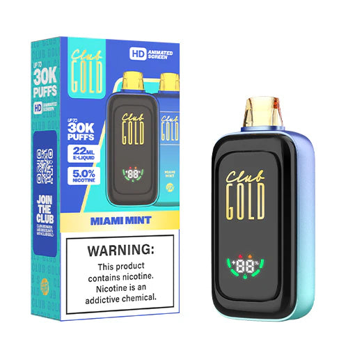 Club Gold 30K Disposable Vape - Miami Mint