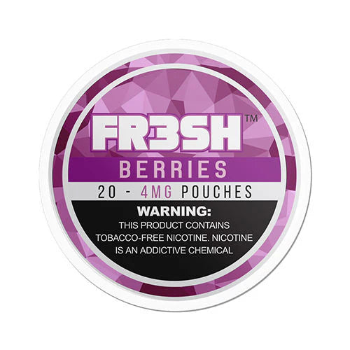 FR3SH Tobacco Free Nicotine Pouches - Berries