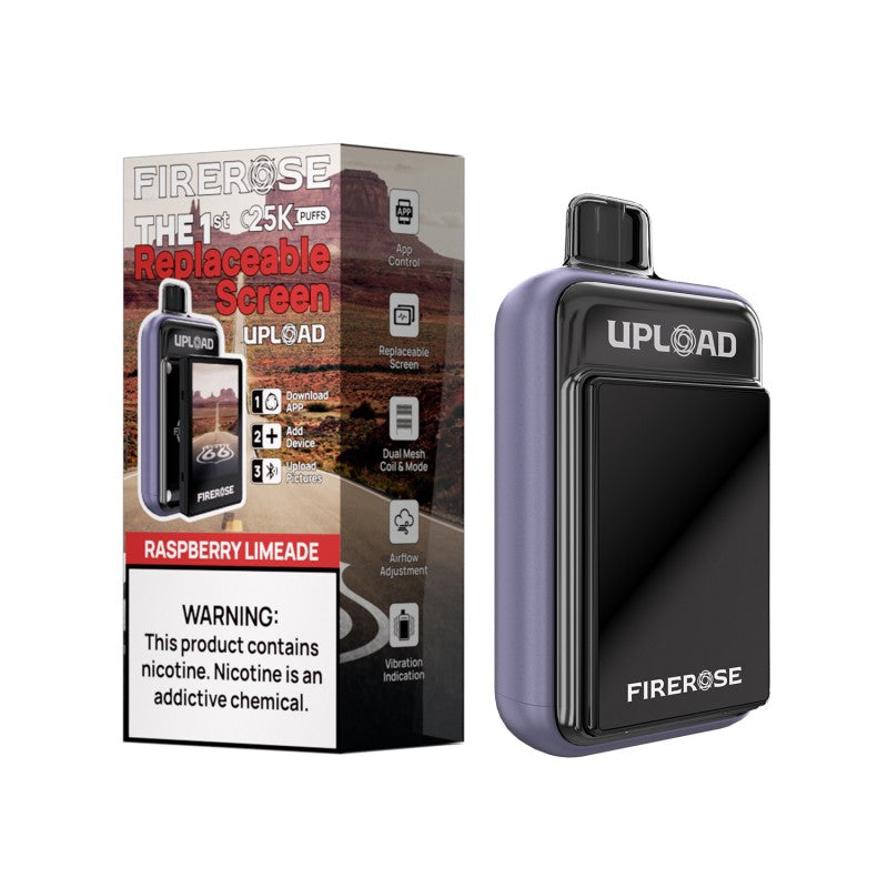 Firerose Upload 25K Disposable - Raspberry Limeade