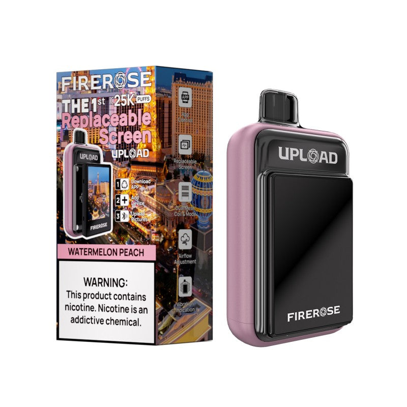 Firerose Upload 25K Disposable - Watermelon Peach