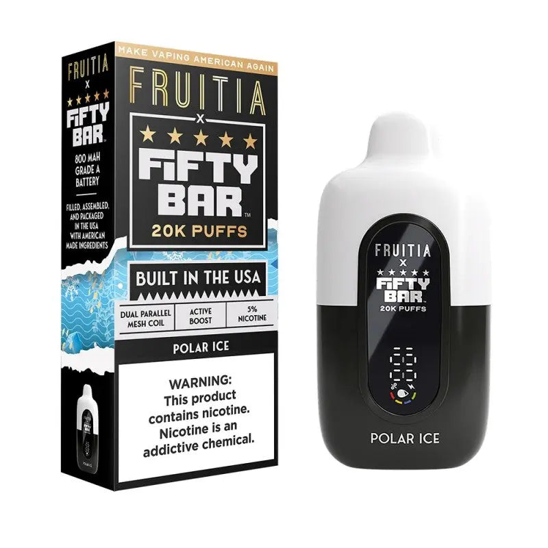 Fruitia x Fifty Bar 20K - Polar Ice