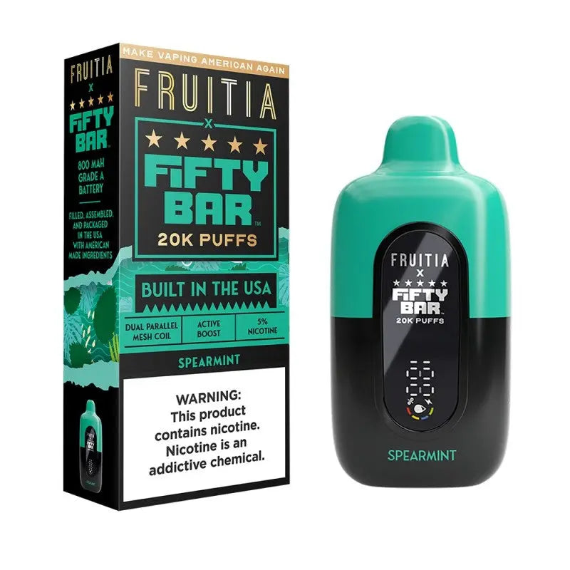 Fruitia x Fifty Bar 20K - Spearmint