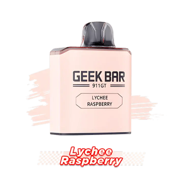 Geek Bar 911 GT 16K Pod Vape - Lychee Raspberry