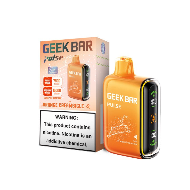 Geek Bar Pulse 15K Disposable - Orange Creamsicle