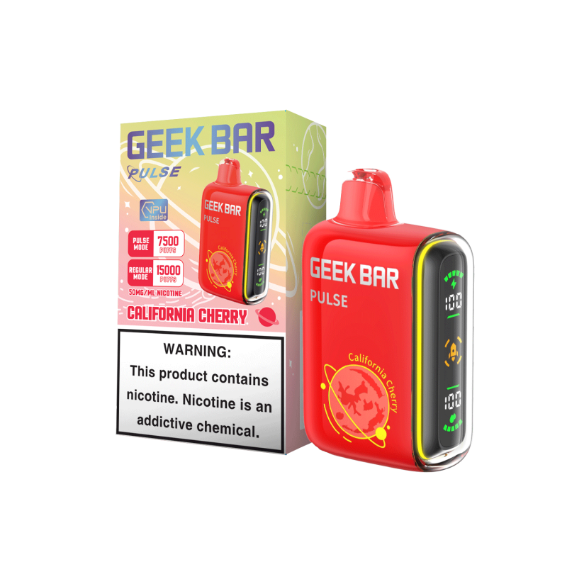 Geek Bar Pulse 15K Disposable - California Cherry