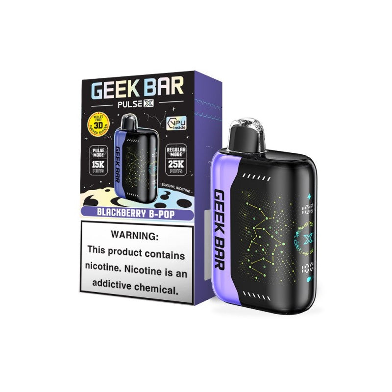 Geek Bar Pulse X 25K Disposable - Blackberry B-Pop