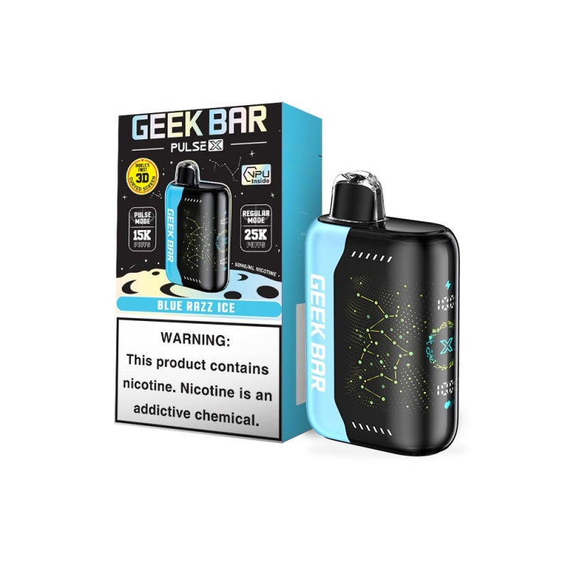 Geek Bar Pulse X 25K Disposable - Blue Razz Ice