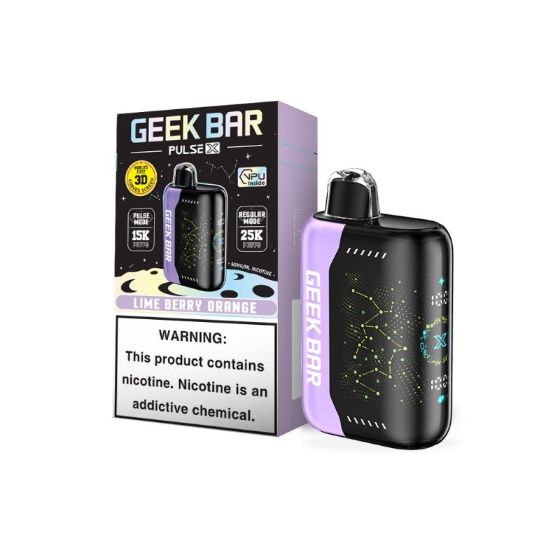 Geek Bar Pulse X 25K Disposable - Lime Berry Orange