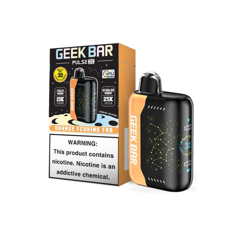 Geek Bar Pulse X 25K Disposable - Orange Fcuking Fab