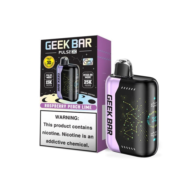Geek Bar Pulse X 25K Disposable - Raspberry Peach Lime