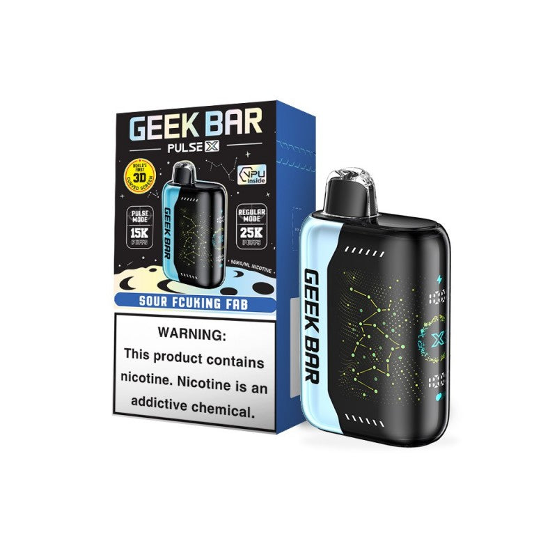 Geek Bar Pulse X 25K Disposable - Sour Fcuking Fab