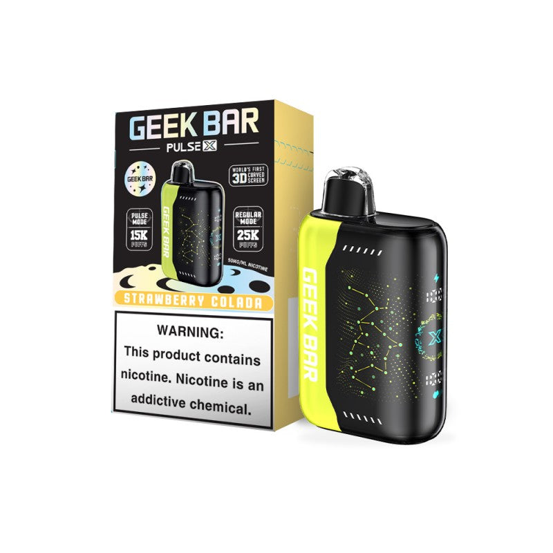 Geek Bar Pulse X 25K Disposable - Strawberry Colada