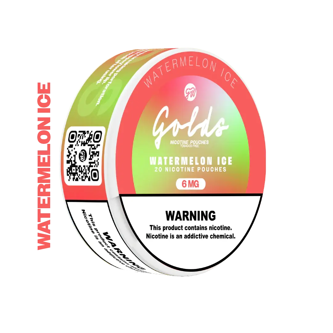 Golds Nicotine Pouches 6MG - Watermelon Ice