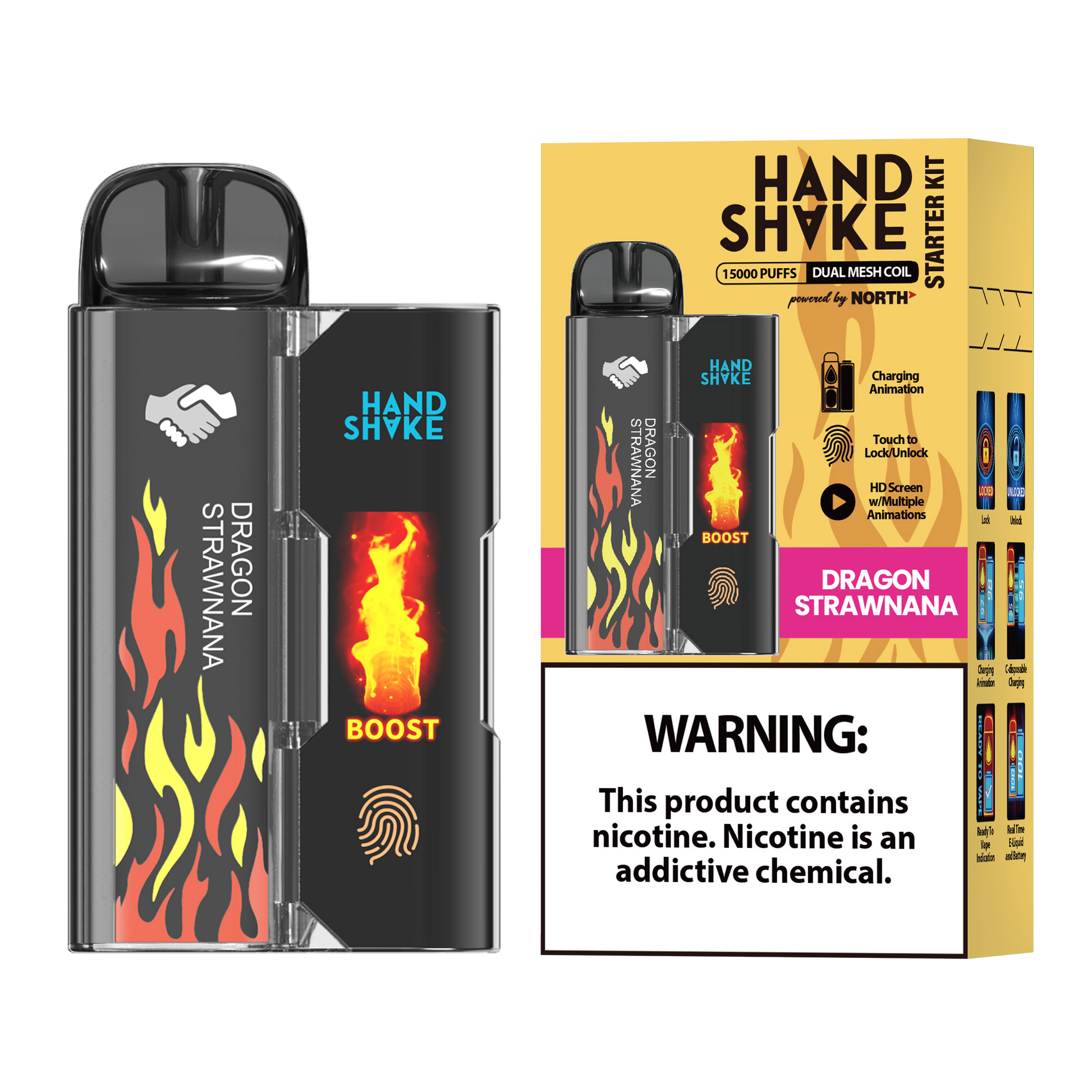 Handshake 15K by North Disposable - Dragon Strawnana