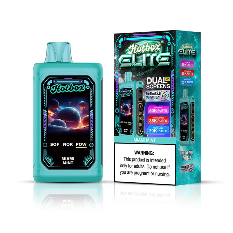 HotBox Elite 50K Disposable - Miami Mint