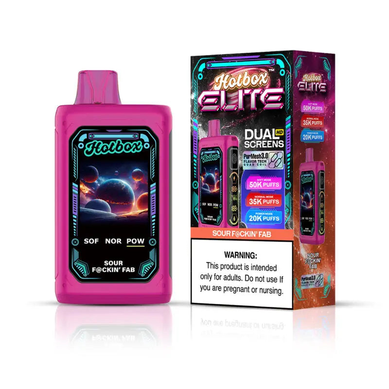 HotBox Elite 50K Disposable - Sour F@ckin' FAB