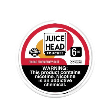 Juice Head Nicotine Pouches 20ct - Mango Strawberry Mint