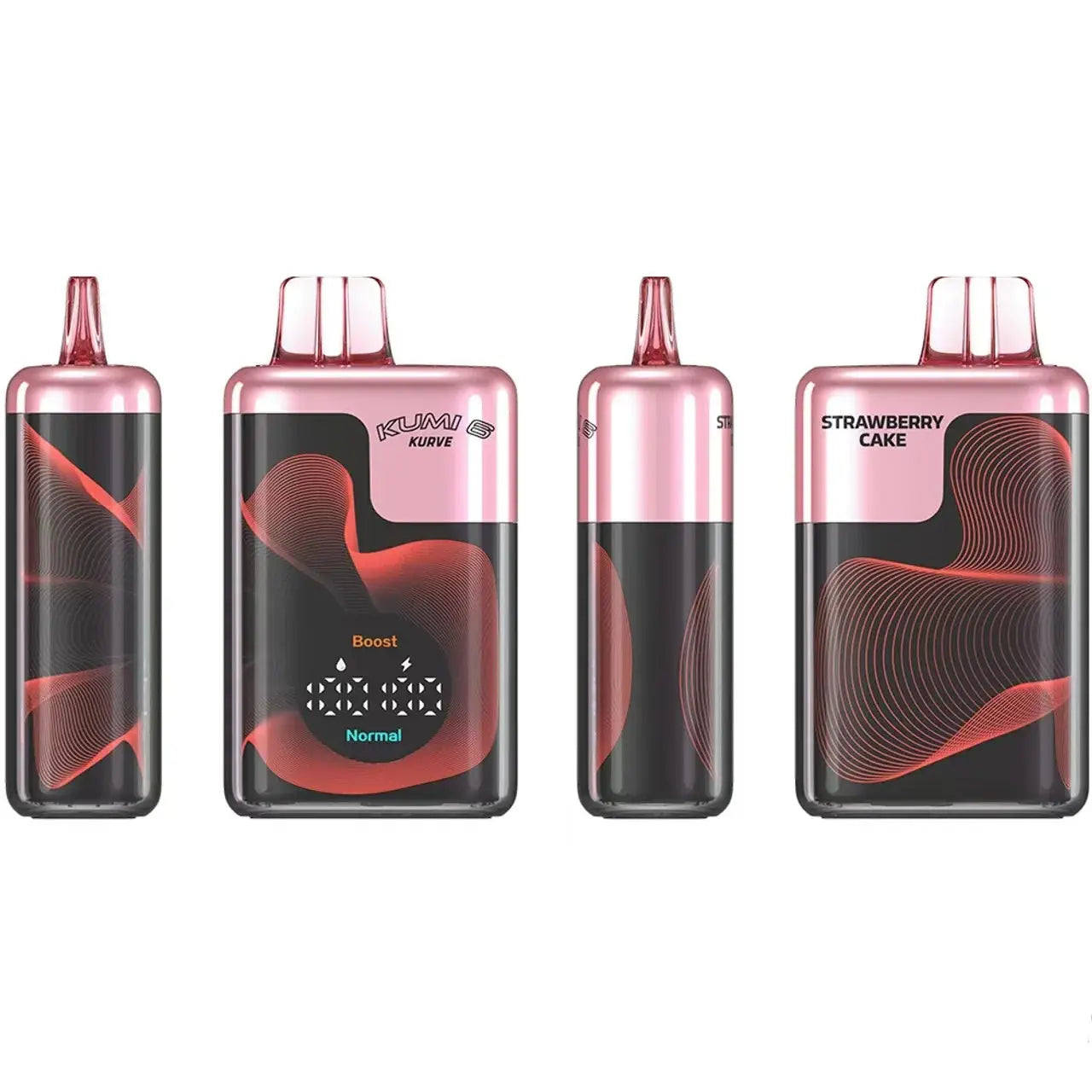 KUMI 6 Kurve 35K Disposable - Strawberry Cake