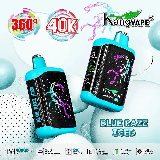 Kangvape Heaven X 40K - Blue Razz Iced