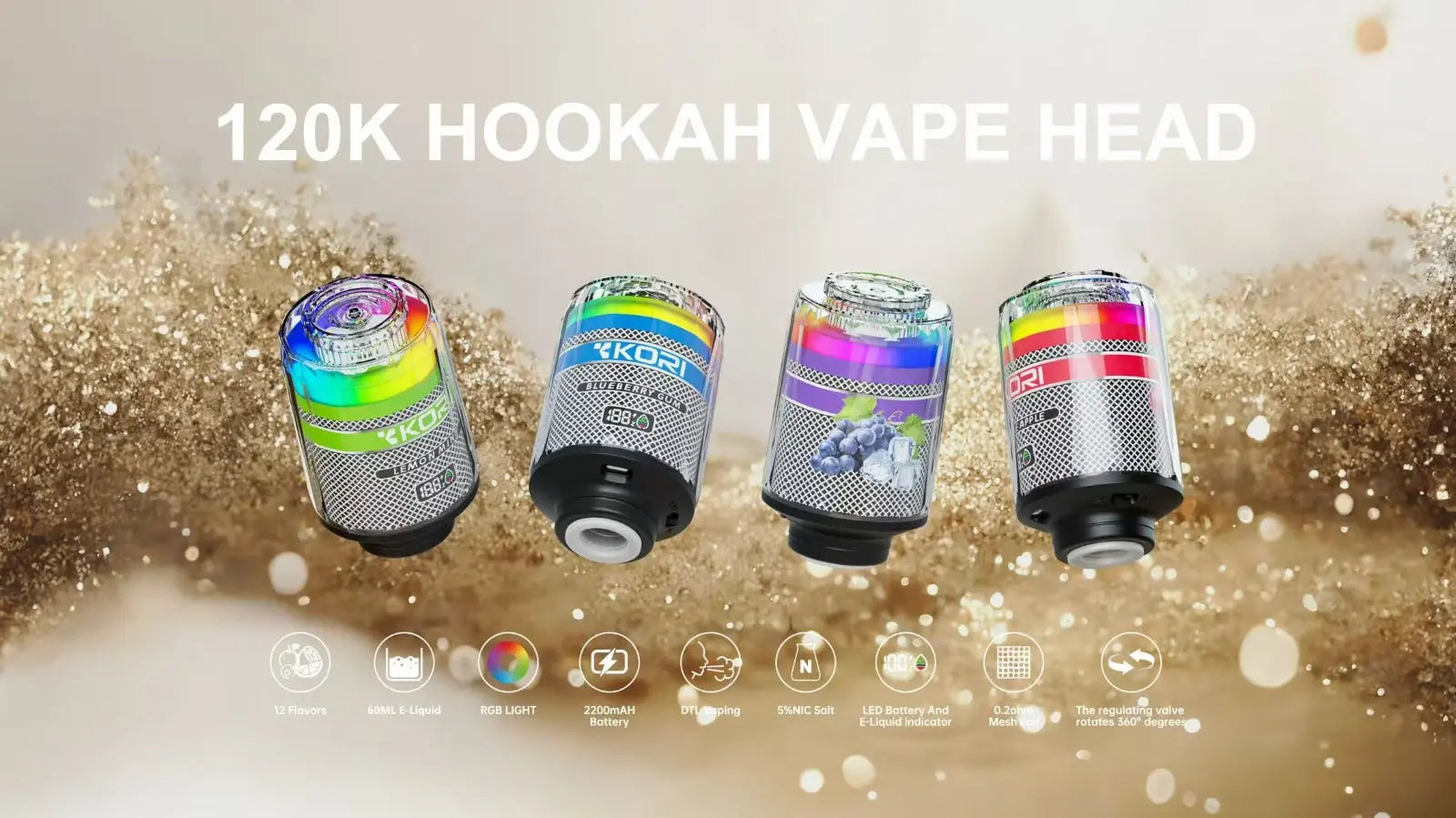 Kori 120K Hookah Vape