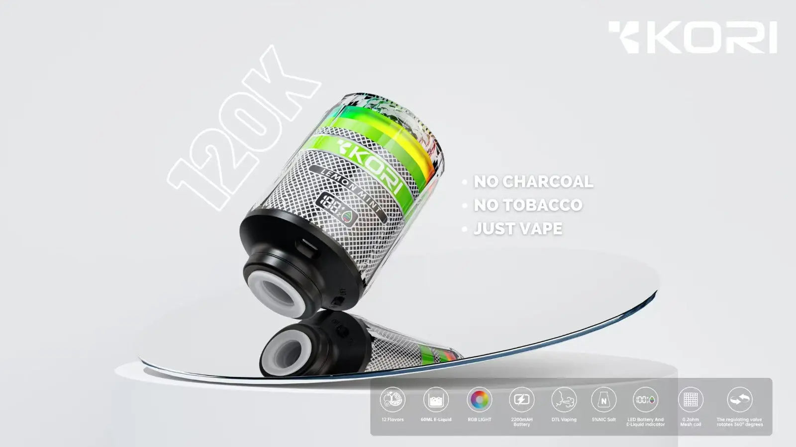 Kori 120K Hookah Vape