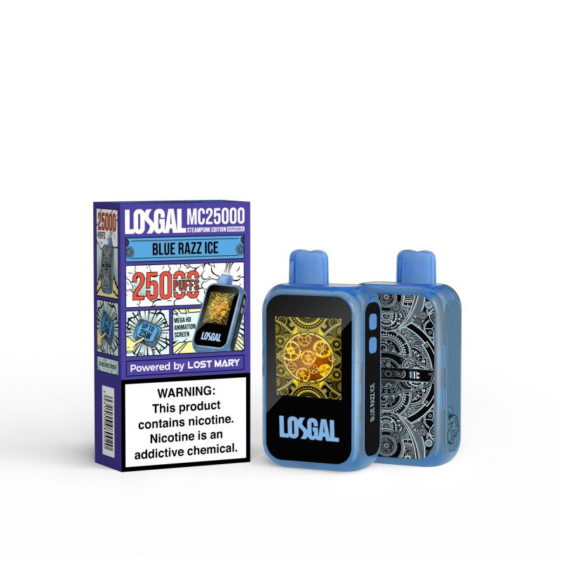 LOSGAL MC25000 by Lost Mary Disposable - Blue Razz Ice