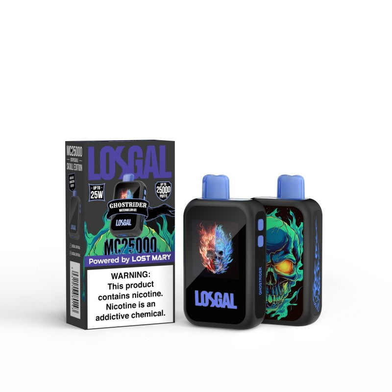 LOSGAL MC25000 by Lost Mary Disposable - Ghostrider (Watermelon Ice)
