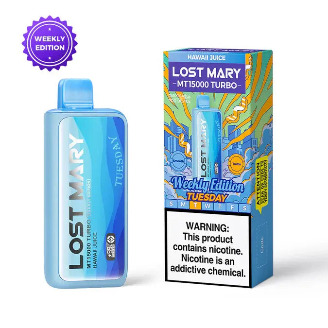 Lost Mary MT15000 Disposable Vape - Hawaii Juice