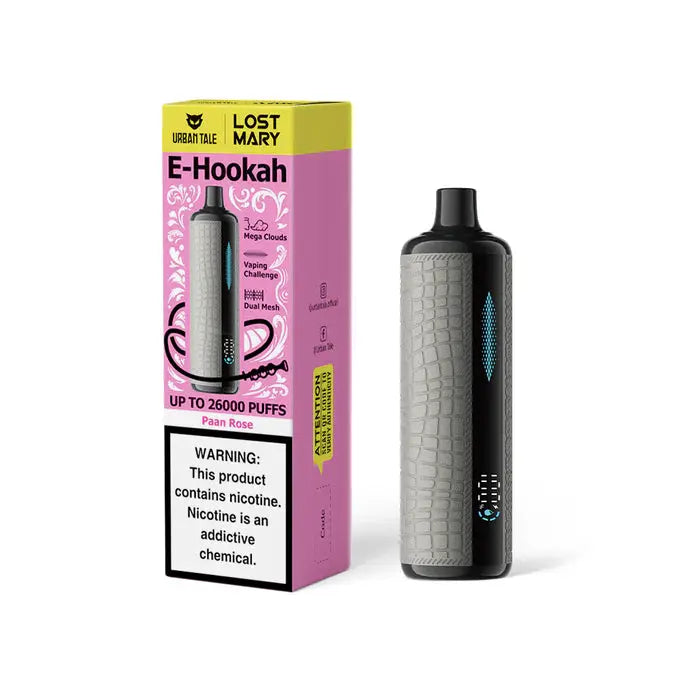 Lost Mary X Urban Tale 26K E-Hookah Disposable - Paan Rose