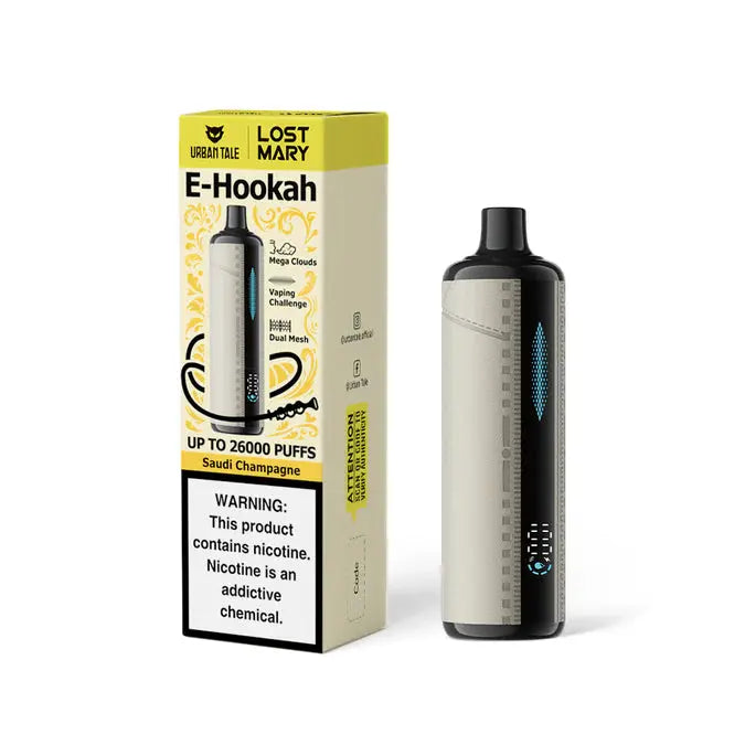 Lost Mary X Urban Tale 26K E-Hookah Disposable - Saudi Champagne