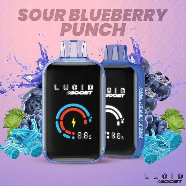 Lucid Boost 20K Disposable - Sour Blueberry Punch