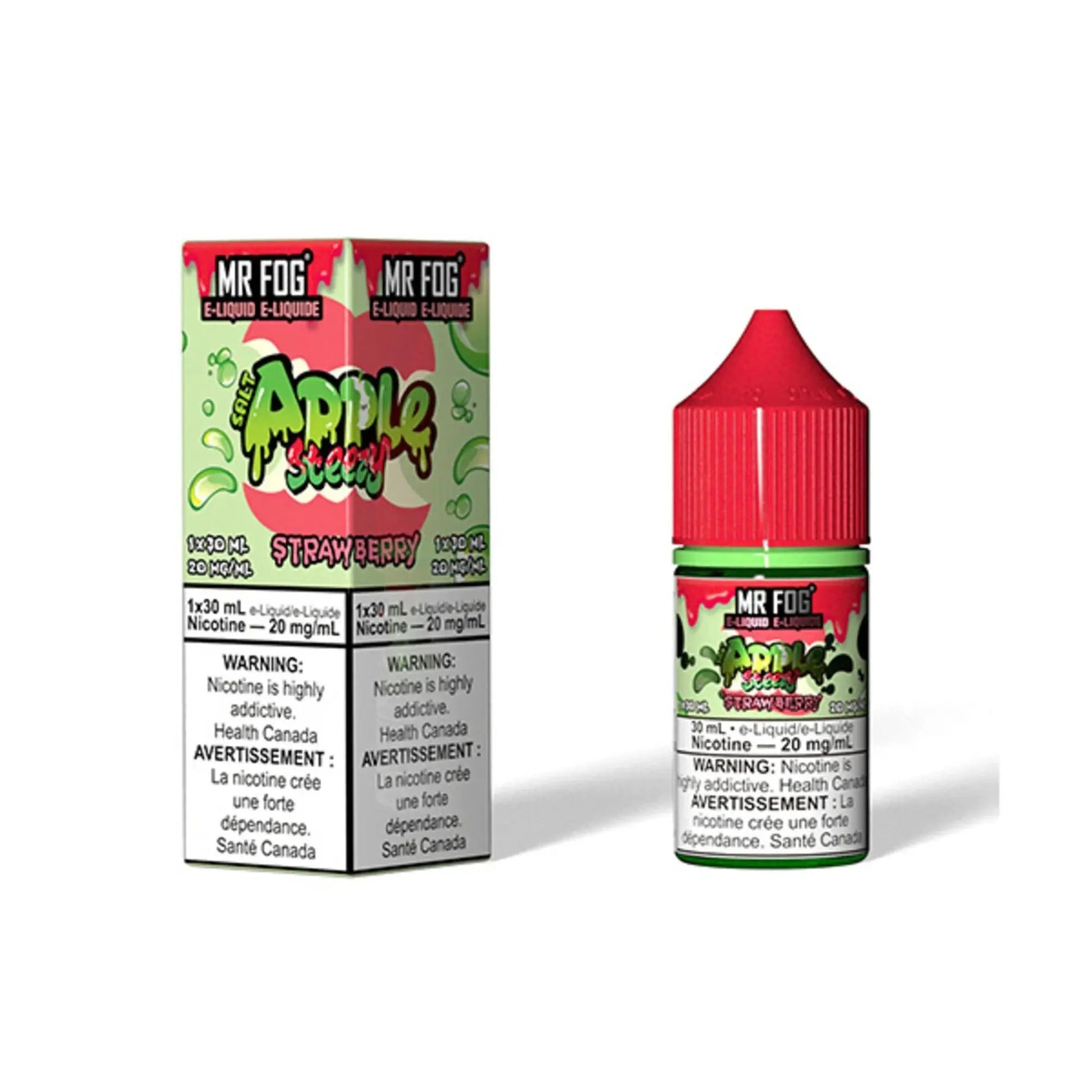 MR FOG E-LIQUID APPLE STEEZY 30ML - Strawberry